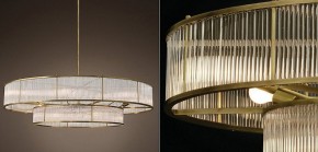 Светильник на штанге Imperiumloft RH Marais Round Chandelier 40,2668 в Кургане - kurgan.ok-mebel.com | фото 2