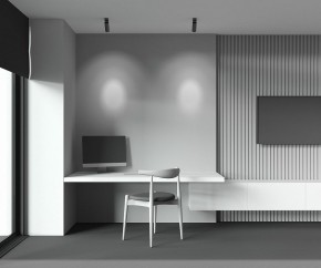 Светильник на штанге Maytoni FOCUS LED C055CL-L12B2.7K-W-B в Кургане - kurgan.ok-mebel.com | фото 4