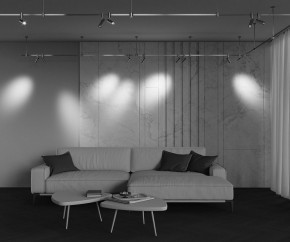 Светильник на штанге Maytoni Focus Led TR144-1-12W4K-W-BS в Кургане - kurgan.ok-mebel.com | фото 5