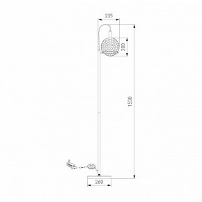 Торшер Eurosvet Gemini 80492/1 черный в Кургане - kurgan.ok-mebel.com | фото 4