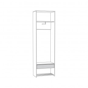 Трувор Шкаф для одежды 13.328.02 в Кургане - kurgan.ok-mebel.com | фото 2