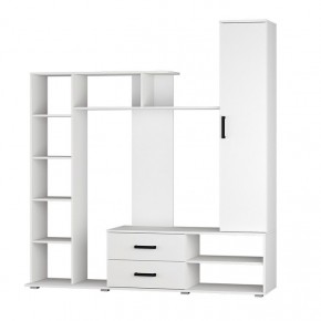 Центральная секция Торонто (Белый текстурный) в Кургане - kurgan.ok-mebel.com | фото 3