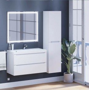 Тумба под раковину Uperwood Tanos 100 см, подвесная, белая матовая в Кургане - kurgan.ok-mebel.com | фото 11