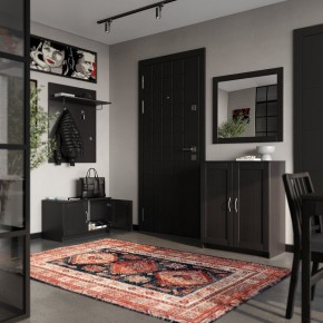 Тумба СИРИУС двухдверная, цвет Дуб Венге в Кургане - kurgan.ok-mebel.com | фото 4