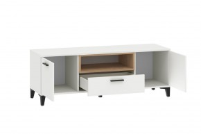 Тумба ТВА НМ 013.43 "Bergen" (Белый/Дуб бунратти) в Кургане - kurgan.ok-mebel.com | фото 2