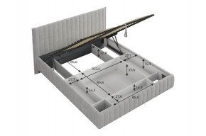 ТВИКС Кровать с ПМ 1600 в Кургане - kurgan.ok-mebel.com | фото 4