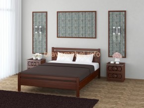 ВЕРОНИКА-1 Кровать из массива 1600 в Кургане - kurgan.ok-mebel.com | фото 3