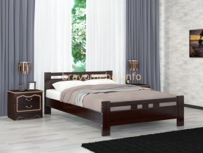 ВЕРОНИКА-2 Кровать из массива 1600  в Кургане - kurgan.ok-mebel.com | фото 4