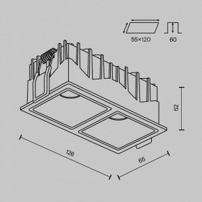 Встраиваемый светильник Maytoni Alfa LED DL043-02-10W4K-SQ-W-1 в Кургане - kurgan.ok-mebel.com | фото 10