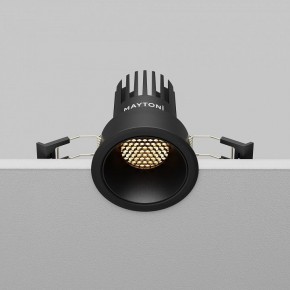 Встраиваемый светильник Maytoni Dip DL115-10W-2.7K-B в Кургане - kurgan.ok-mebel.com | фото 7