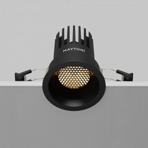 Встраиваемый светильник Maytoni Dip DL117-15W-2.7K-B в Кургане - kurgan.ok-mebel.com | фото 12
