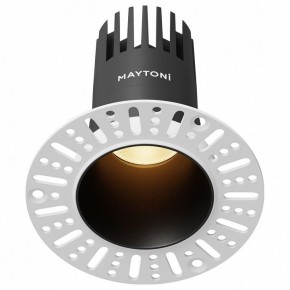 Встраиваемый светильник Maytoni Dip DL120-10W-2.7K-TRS-B в Кургане - kurgan.ok-mebel.com | фото