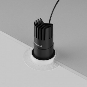 Встраиваемый светильник Maytoni Dip DL120-10W-2.7K-TRS-B в Кургане - kurgan.ok-mebel.com | фото 6
