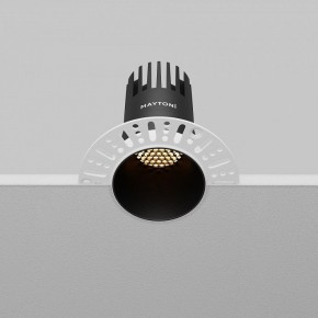 Встраиваемый светильник Maytoni Dip DL120-10W-2.7K-TRS-B в Кургане - kurgan.ok-mebel.com | фото 7