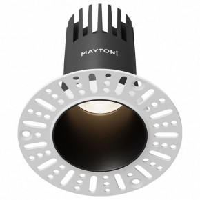 Встраиваемый светильник Maytoni Dip DL120-10W-4K-TRS-B в Кургане - kurgan.ok-mebel.com | фото