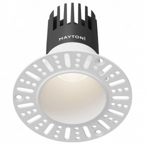 Встраиваемый светильник Maytoni Dip DL120-10W-4K-TRS-W в Кургане - kurgan.ok-mebel.com | фото