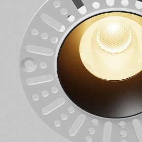 Встраиваемый светильник Maytoni Dip DL121-15W-2.7K-TRS-B в Кургане - kurgan.ok-mebel.com | фото 11