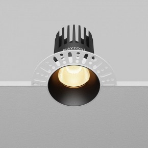 Встраиваемый светильник Maytoni Dip DL121-15W-2.7K-TRS-B в Кургане - kurgan.ok-mebel.com | фото 5