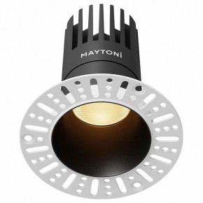 Встраиваемый светильник Maytoni Dip DL122-15W-2.7K-TRS-B в Кургане - kurgan.ok-mebel.com | фото