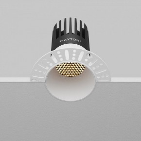 Встраиваемый светильник Maytoni Dip DL122-15W-2.7K-TRS-W в Кургане - kurgan.ok-mebel.com | фото 7