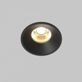 Встраиваемый светильник Maytoni Round DL058-7W2.7K-B в Кургане - kurgan.ok-mebel.com | фото 3