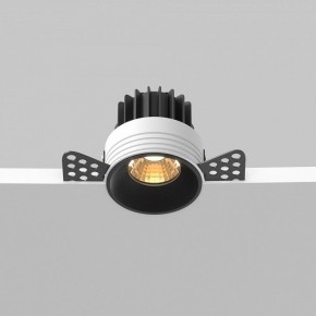 Встраиваемый светильник Maytoni Round DL058-7W2.7K-TRS-B в Кургане - kurgan.ok-mebel.com | фото 4