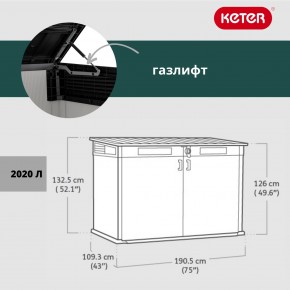 Ящик-шкаф Премьер Джамбо (Premiere JUMBO) 2020 л. в Кургане - kurgan.ok-mebel.com | фото 3