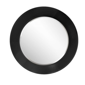 Зеркало круглое черный (РМ/02(S) в Кургане - kurgan.ok-mebel.com | фото