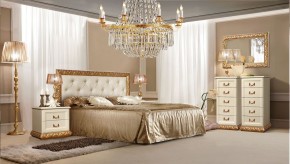 ЗЕРКАЛО Тиффани штрих-лак/золото (ТФ/01) в Кургане - kurgan.ok-mebel.com | фото 2